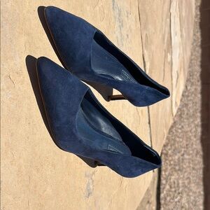 ANTONIO MELANI Blue Heels Elegant Design